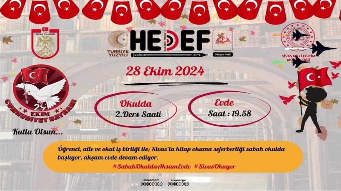 Hedef projesi kapsamında gerçekleştirdiğimiz faaliyetlerimiz.